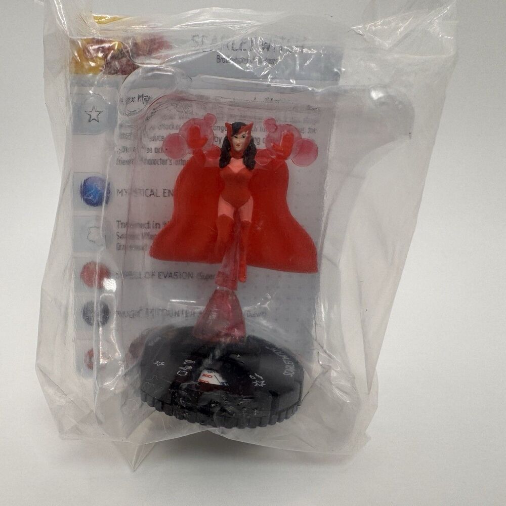 Heroclix Scarlet Witch #M15-006 Limited Edition Figure Monthly OP Kit  w/card